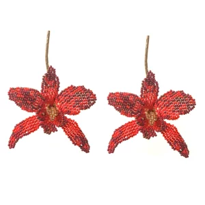 Aretes Orquídea Earrings